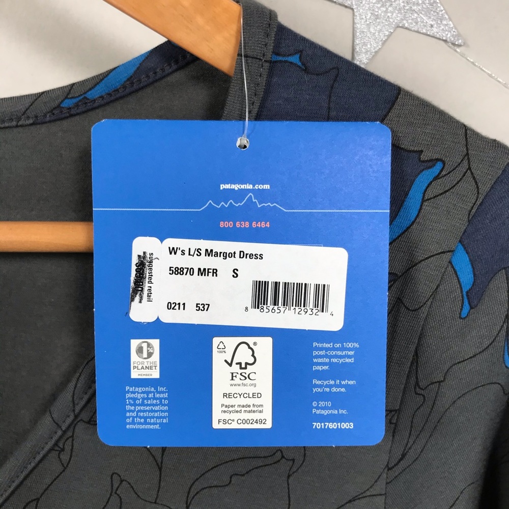 Patagonia S Organic Cotton Margot Dress - Picture 9 of 12